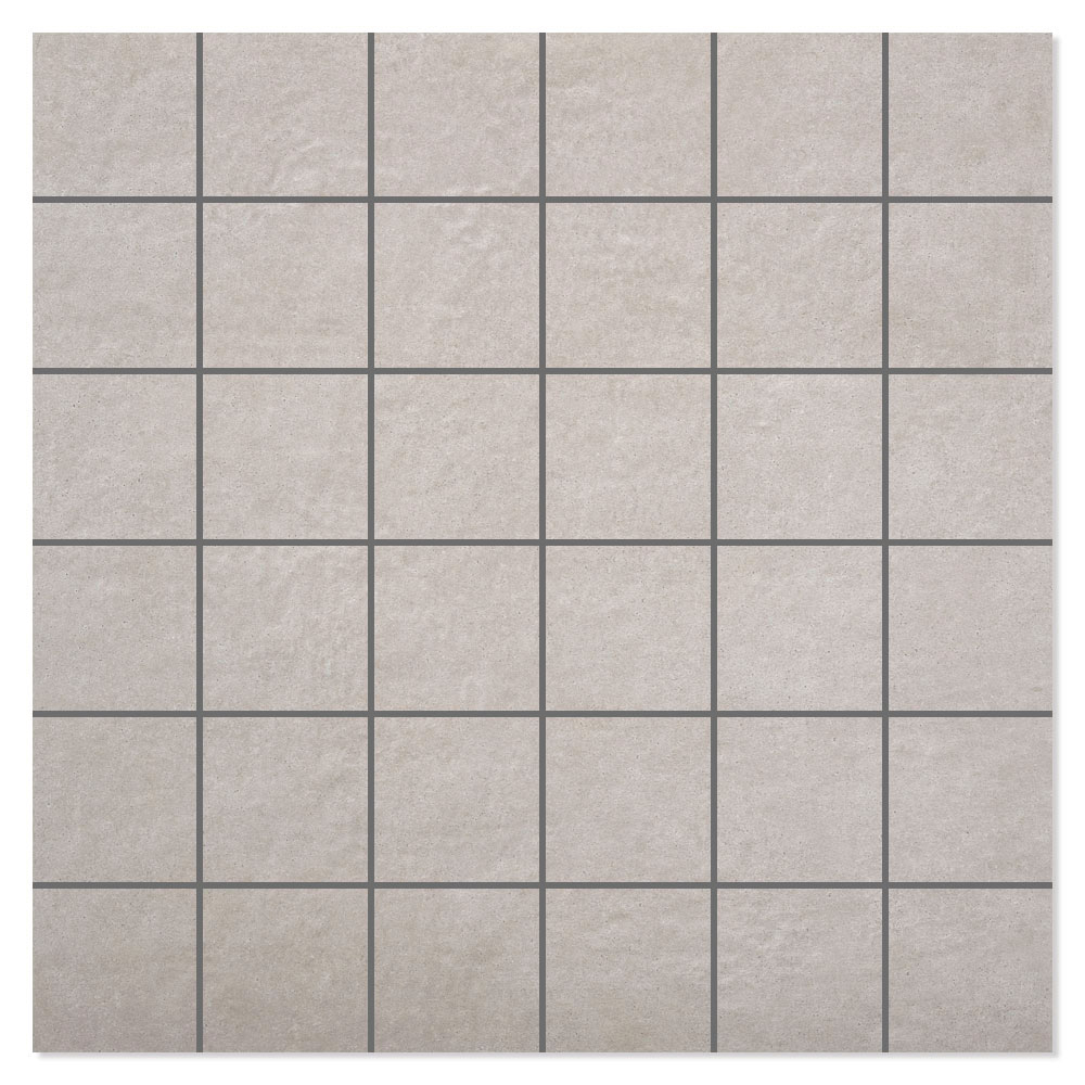 Mosaikkflis Norwich Grå Matt 30x30 (5x5) cm